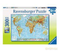 RAVENSBURGER XXL 300 el. - Mapa Świata [PUZZLE]