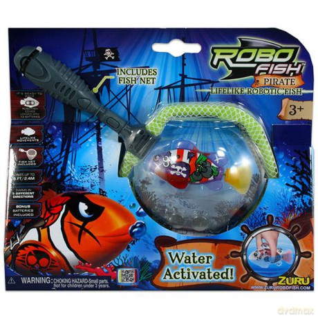 RoboFish Pirat z siatką
