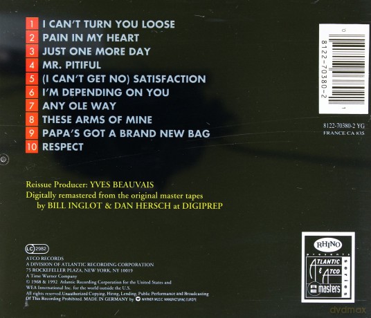 Otis Redding: In Person At The Whiskey A Go [CD]
