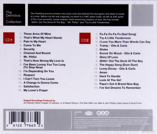 Otis Redding: The Definitive Soul Collection [2CD]