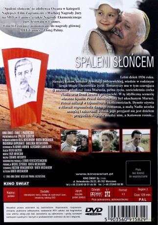 Spaleni słońcem [DVD]