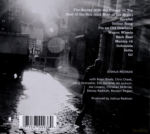 Joshua Redman: Back East [CD]