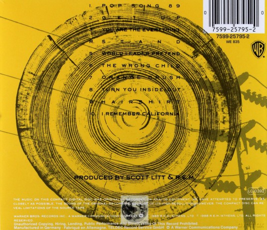 R.E.M.: Green [CD]