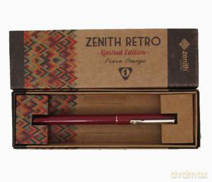 Pióro Omega w etui bordowe