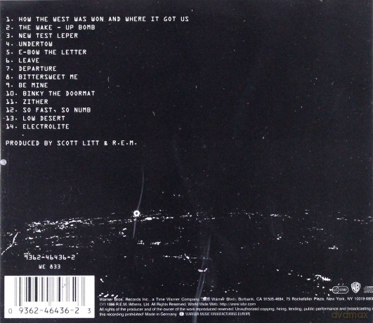 R.E.M.: New Adventures In Hi-Fi [CD]
