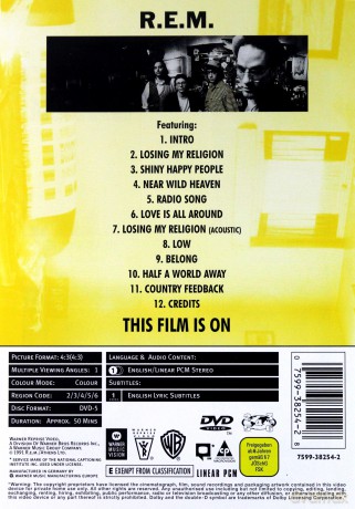 R.E.M.: This Film Is On [DVD]