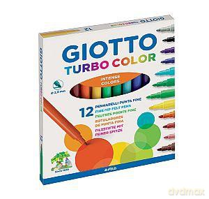 Pisaki Turbo Color 12 kolorów