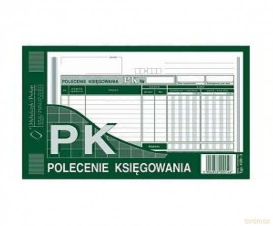 PK Polecenie księgowania