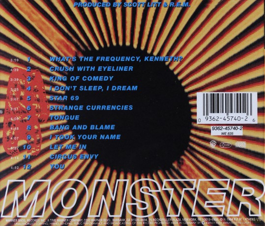 R.E.M.: Monster [CD]