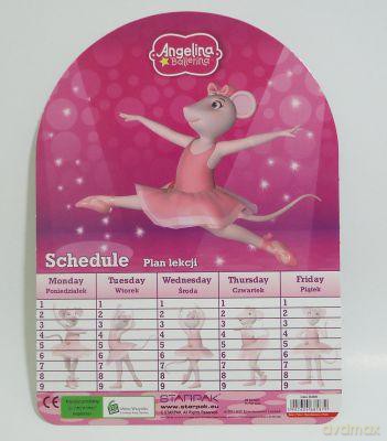 Plan lekcji Angelina Ballerina