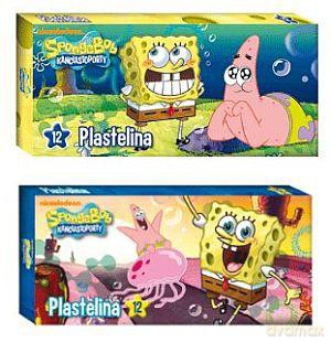 Plastelina 12 kolorów Sponge Bob