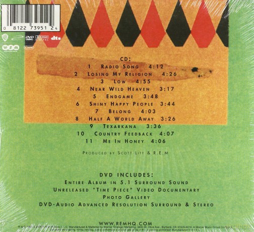 R.E.M.: Out Of Time [CD]+[DVD]