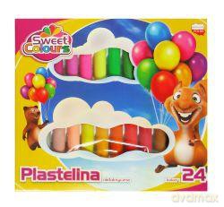 Plastelina 24 kolory Sweet Colours