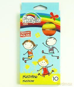 Plastelina Fiotrello 10 kolorów