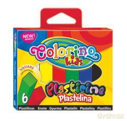 Plastelina kwadratowa 6 kolorów Colorino