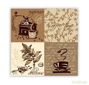 Serwetki Maki 33 x 33 cm Coffee time