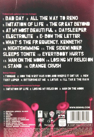 R.E.M.: In View The Best Of R.E.M. 1988-2003 [DVD]