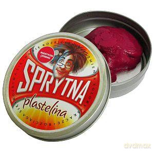 Sprytna plastelina Magnetyczna czerwona