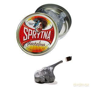 Sprytna plastelina Magnetyczna srebrna
