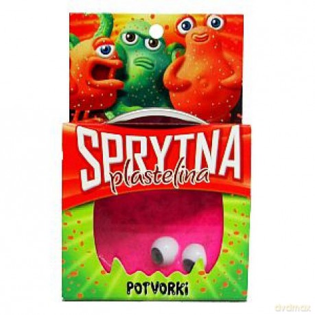 Sprytna plastelina Różowy potworek