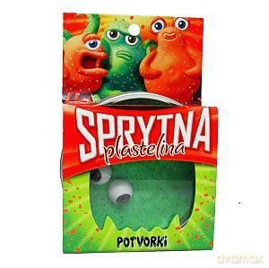 Sprytna plastelina Zielony potworek