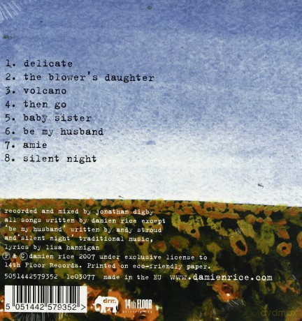 Damien Rice: Live From The Union Chapel (Eco Style) [CD]