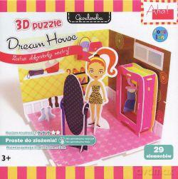 STNUX 3D 24 el. - Dream House: Garderoba [PUZZLE]
