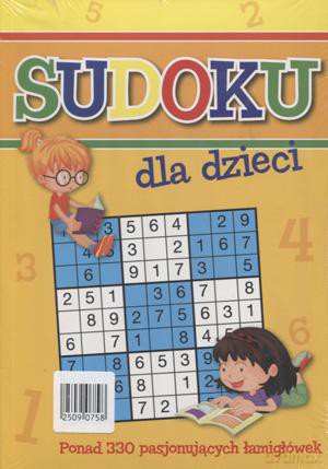 Sudoku dla dzieci [KSIĄŻKA]