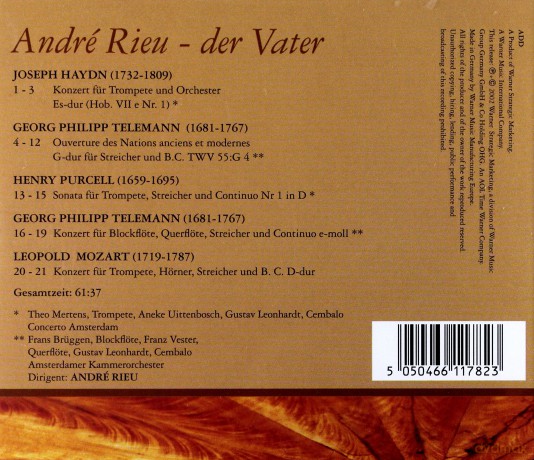 Andre Rieu: Andre Rieu Der Vater [CD]
