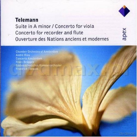 Andre Rieu / Fraas Bruggen / Concerto Amsterdam: Telemann: Suite In A Major, Concerto [CD]