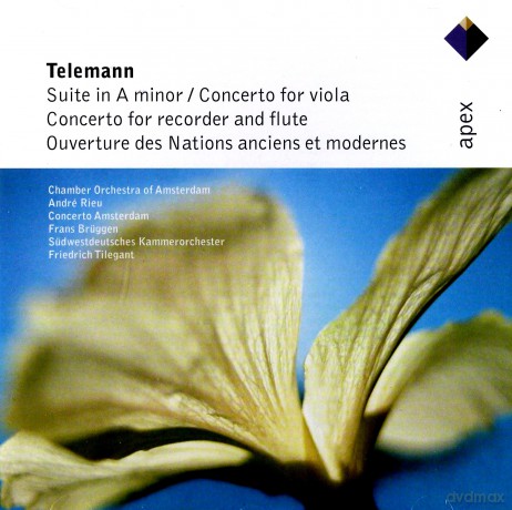 Andre Rieu / Fraas Bruggen / Concerto Amsterdam: Telemann: Suite In A Major, Concerto [CD]