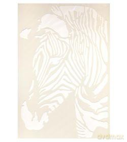 Szablon dekoracyjny A4 Zebra