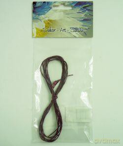 Sznurek ozdobny papierowy 1 cm Fioletowy