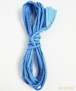 Sznurek ozdobny papierowy 11 cm Jasnoniebieski