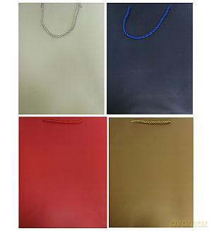 Torba prezentowa Lux średnia jednokolorowa