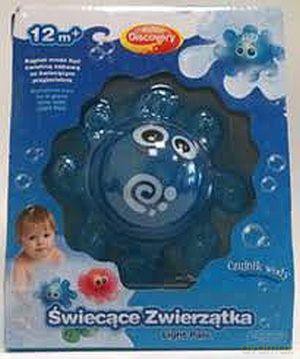 Świecące zwierzątka niebieska ośmiornica