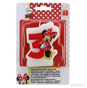 Świeczka Disney Minnie Cafe "3"