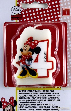Świeczka Disney Minnie Cafe "4"