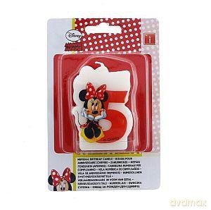 Świeczka Disney Minnie Cafe "5"
