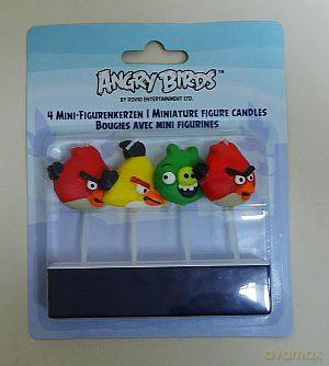 Świeczki mini Angry Birds