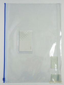 Torebka A4 ZipBag PVC z suwakiem