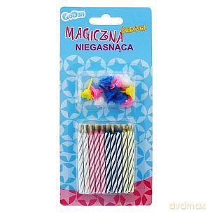 Świeczki urodzinowe magiczne
