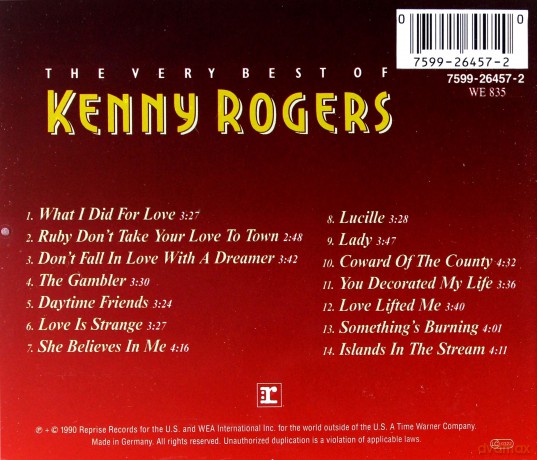 Kenny Rogers: The Very Best Of Kenny Rogers [CD]