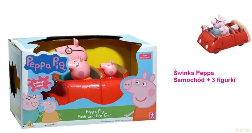 Świnka Peppa: Samochód Rodzinny
