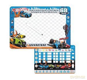 Tablica suchościeralna 23x33 cm Hot Wheels