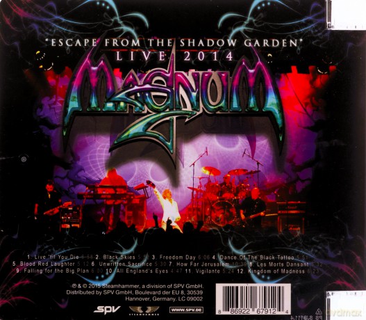 Magnum: Escape From The Shadow Garden - Live [CD]