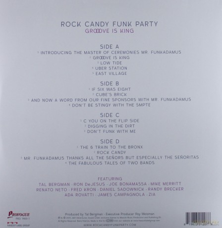 Rock Candy Funk Party: Groove Is King [2xWinyl]