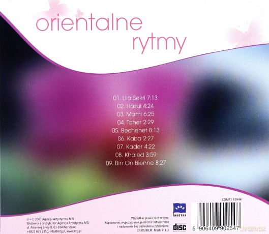 Muzyka Relaksacyjna - Orientalne Rytmy [CD]