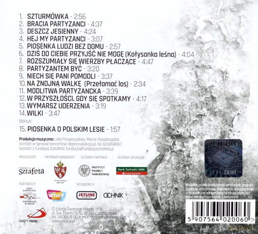 Wilczy Ślad. Piosenki Niezłomnych [CD]