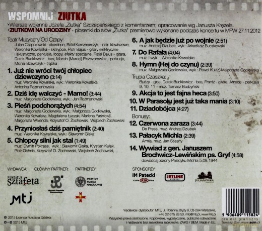 Wspomnij Ziutka [CD]
